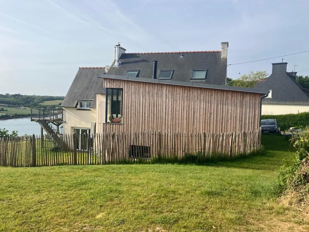 Maison Vue Riviere - Mer Au Port De La Roche Jaune Plouguiel Casa de Férias